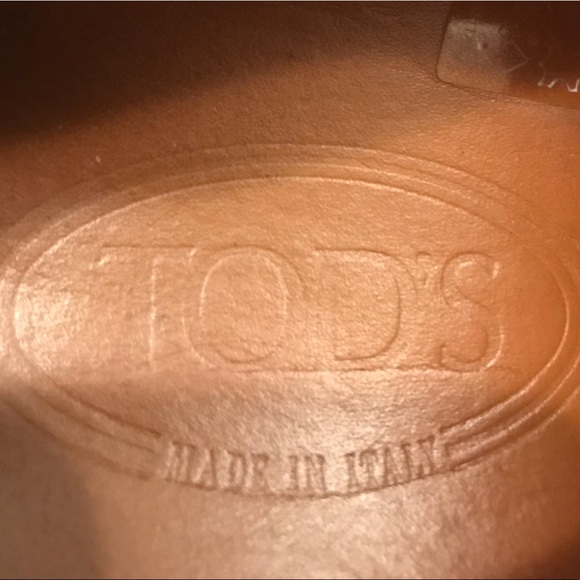 Tods Italian Leather luxury men’s shoes size 10 - Picture 4 of 4